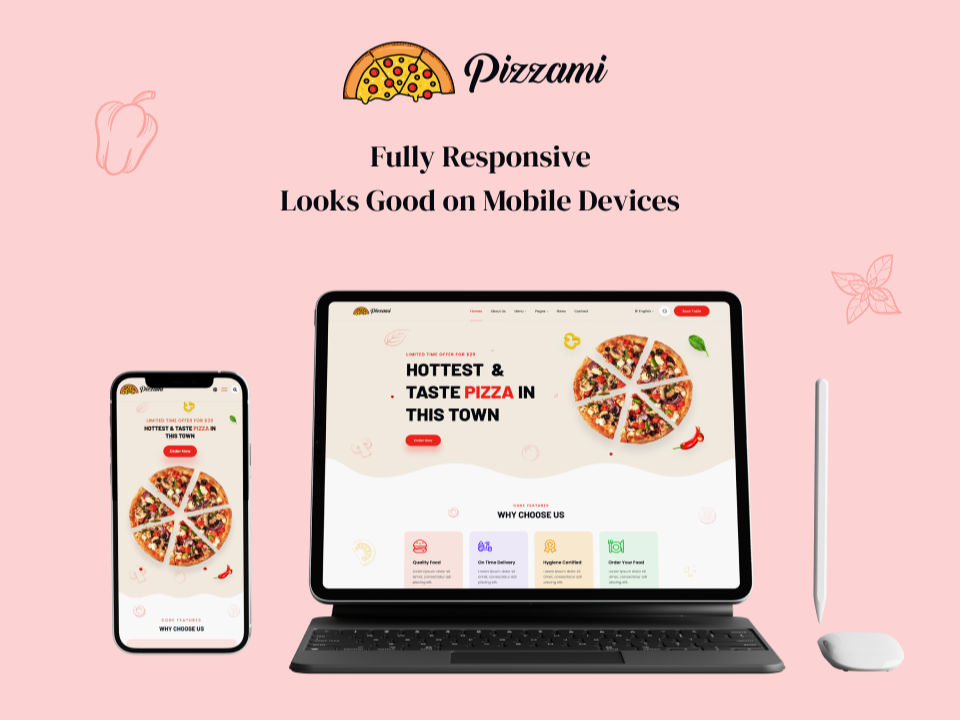 Fully Responsive - Looks Good on Mobile Devices